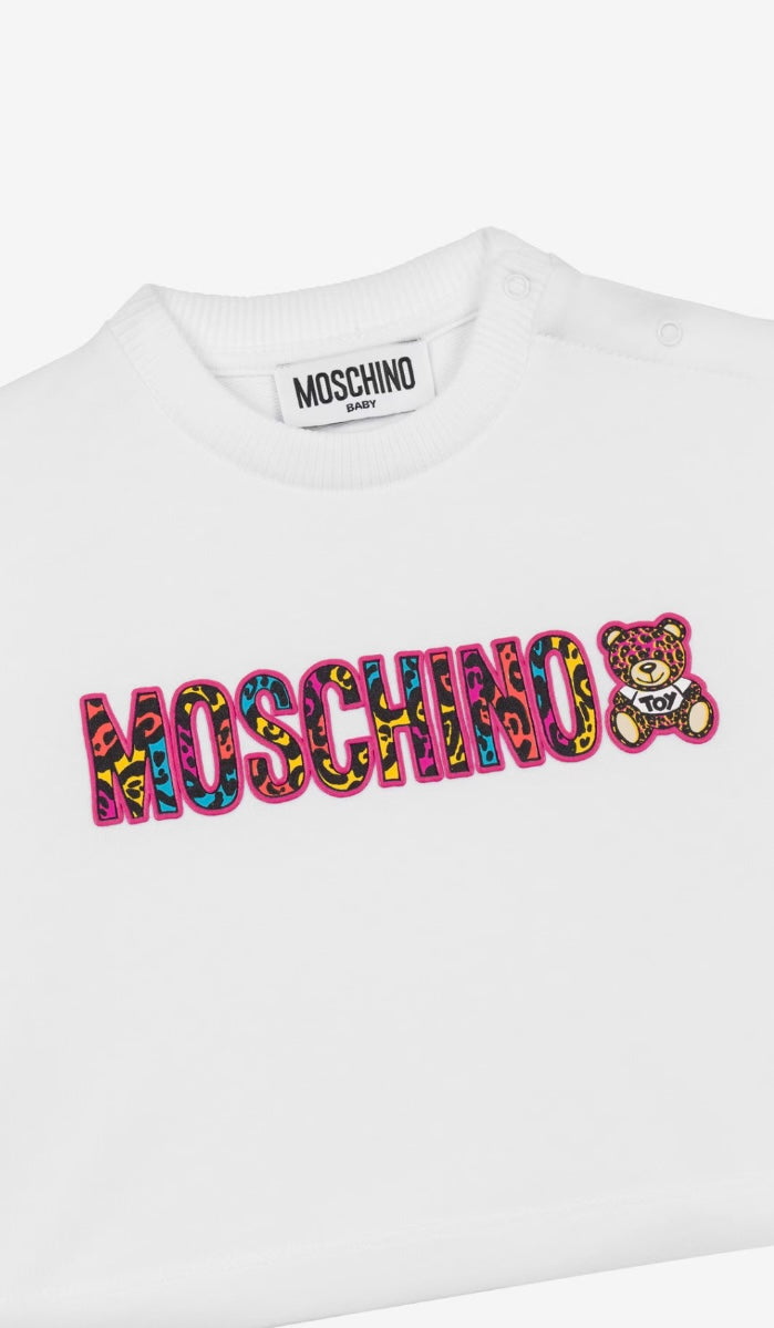 Felpa moschino baby best sale